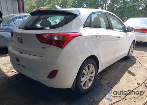 2013 Hyundai Elantra Gt из США, поврежденный, VIN KMHD35LEXDU053246